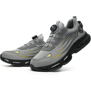 Rotating Button New Safety Shoes <b>Men</b> Anti-smash Anti-puncture Work Shoes <b>Fashion</b> <b>Men</b> Sport Shoes Security Protective <b>Boots</b> <b>Men</b> - Product Image 3