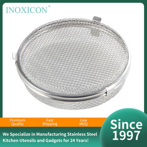 Huishoudelijke Roestvrijstalen Keuken Friteuse Accessoires Oliefilter Grill Afvoer Gereedschap Fijn Mesh Groente Drainer Vaatwasser Veilig - Product Image 5