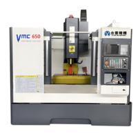 Centro de mecanizado vertical VMC640 de alta precisión Sistema de control Fanuc CNC de alta velocidad de 4 ejes