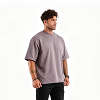 Nouveauté T-shirt personnalisé de qualité supérieure 260 g/m² en coton et élasthanne, coupe ample, manches courtes, pour homme