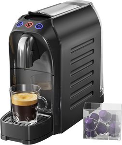 Mini <span class=keywords><strong>Cafetera</strong></span> Espresso para Cápsulas, <span class=keywords><strong>Cafetera</strong></span> Individual Programable con Bomba de Alta Presión de 20 Bares - Product Image 1