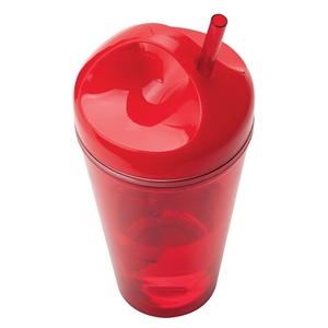Hot Sales 16oz <b>Double</b> <b>Wall</b> Acrylic Tumbler with Straw - Product Image 5