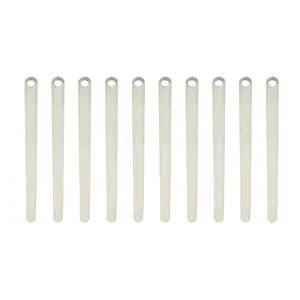 Factory outlet großhandel musical instrument silber klarinette frühling blatt 10pcs/anzug