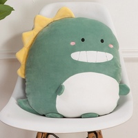 Coussins en peluche doux en forme d'animaux, garnissage en coton PP, tailles personnalisées, motifs de dessins animés mignons pour la décoration intérieure, utilisation en fête, confort douillet