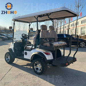 Voiture de golf électrique robuste, haute garde au sol de 15 cm, carrosserie renforcée, capacité tout-terrain et performances fiables - Product Image 6