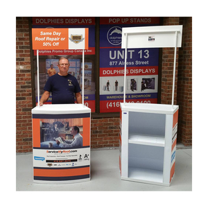 Vente en gros d'usine personnalisée <span class=keywords><strong>Table</strong></span> <span class=keywords><strong>de</strong></span> supermarché pliable, portable, écologique, étanche, personnalisée et promotionnelle - Product Image 5