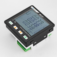 Moniteur de puissance triphasé ME337 avec sortie d'alarme et commande par relais, Modbus-RTU, panneau 96x96mm
