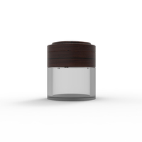 Nouveau design – Boîte à Oud arabe transparente – Évaporateur en bois et acrylique – Encensoir combiné – Brûleur d'encens pour voiture – Porte-encens à charbon