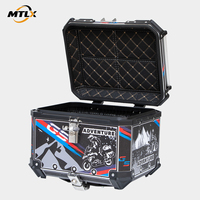 Approvisionnement direct usine : Top case arrière 45L en alliage d'aluminium pour moto, vente en gros pour les distributeurs mondiaux de pièces moto