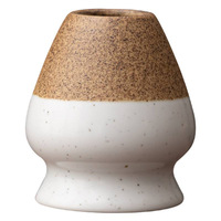 Fouet à thé en porcelaine céramique écologique et porte-brosse Design moderne pour accessoires de cérémonie du thé Matcha japonais
