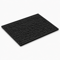 Panneau mural moderne en porcelaine souple, texture tissu sable de quartz noir, couleur unie, pour revêtement intérieur, salon, salle de sport