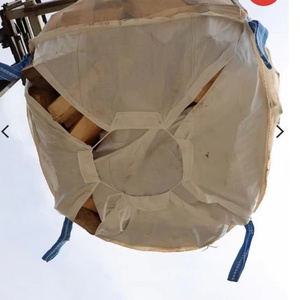 Sacs à bois européens suédois finlandais de 1 tonne, respirants, à mailles quadrangulaires, à double fond, anti-UV, avec logo imprimé - Product Image 2