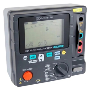 Kyoritsu Kew 3127 Probador de Aislamiento de Alto Voltaje, Resistencia de hasta 10T Ohmios, Medidor de Flujo Másico, Probar Flowmeter, Probar Flowmeter4 - Product Image 2