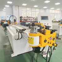 Machine de pliage de tubes CNC entièrement automatique UM38CNC, perforation de trous, commande par moteur PLC, système Mitsubishi, haute productivité