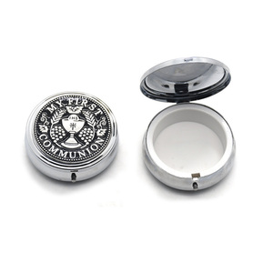 Saint Benoît Religieux Mini Bijoux Chapelet Boîte Pour Chapelet Bijoux Emballage - Product Image 1