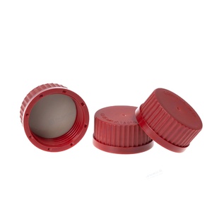 GL45 PBT <span class=keywords><strong>cap</strong></span> đóng cử<span class=keywords><strong>a</strong></span> <span class=keywords><strong>Top</strong></span> PTFE Silicone septa sử dụng cho GL45 chai - Product Image 1