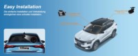 Caméra embarquée populaire MXC-848 pour le covoiturage |   Double objectif 2K + 1080P, GPS et Wi-Fi intégrés, stationnement et capteur G - Idéal pour Uber/Taxis