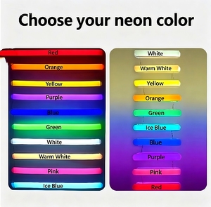 High Lumen Bendable Silicone <b>LED</b> Neon <b>Strip</b> <b>Light</b> IP65 <b>Waterproof</b> Vibrant Color for Indoor Outdoor Cafe Garden - Product Image 4