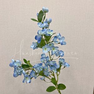 Olay <b>Hydrangea</b> <b>Artificial</b> Flower Bouquet Silk High Simulation Wedding Decor Outdoor Photography Props - Product Image 3