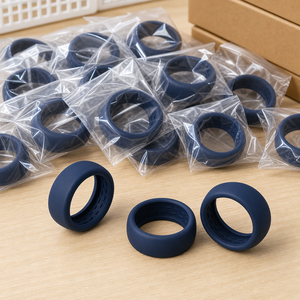 Coque de protection en silicone Ultra Slim 1mm pour Oura Ring 5/4 Galaxy Ring RingConn Ultrahuman, protection discrète à profil bas pour bague intelligente - Product Image 1