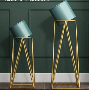 Haut <span class=keywords><strong>de</strong></span> gamme lumière luxe intérieur maison salon décor Rectangle forme fleur Stand jardin <span class=keywords><strong>Application</strong></span> élégante étagère rectangulaire - Product Image 5