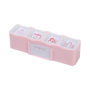 Sello Personalizado 4 en 1 con Nombre y Firma, Diseño Personalizado, para Oficina, Niños y Estudiantes, con Certificación MSDS y CE - Product Image 1