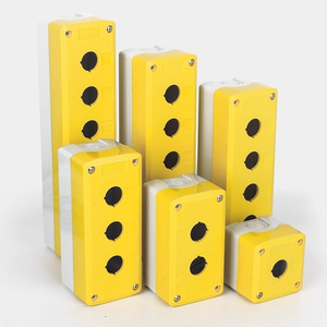 ABS 푸시 버튼 스위치 컨트롤 박스 22mm 직경 IP65 전자 구조 순간 작동 1NO1NC 10A 최대. 220V 16A 플라스틱 10A - Product Image 5