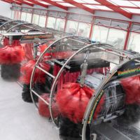 Machine de lavage de voitures électrique automatique, personnalisable, sans surveillance, connectée, durable, en acier inoxydable, pression de 150 bars, auto
