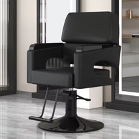 Fauteuil de Coiffure Professionnel Moderne pour Salon de Beauté et Barbier – Chaise de Barbier Relevable pour Femme – Vente en Gros