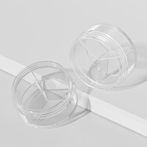 Tamizador de cosméticos lindo, frascos de plástico esmerilado, embalaje de polvo suelto, frasco de polvo suelto, tamaño 10g, rosa con salpicaduras verificadas - Product Image 5