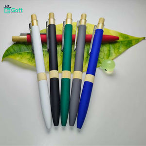 Bolígrafo Ecológico de Madera de Bambú y Metal 2026, Bolígrafo Personalizado con Recubrimiento de Goma Suave al Tacto para Promoción - Product Image 3