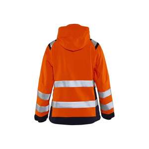 BLAKLADER - 490419875389L Chaqueta concha de alta visibilidad para mujer Naranja/Azul marino-EAN 7330509505731 ROPA DE TRABAJO DE LA HI-VIS - Product Image 2