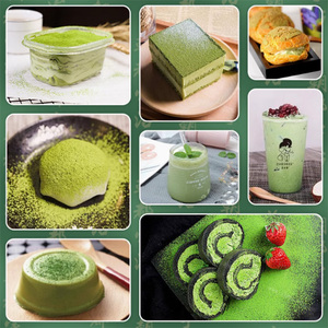 Precio al por Mayor, Polvo de <span class=keywords><strong>Matcha</strong></span> <span class=keywords><strong>Barato</strong></span>, Malla Fina, Color Estable para la Industria de Bebidas y Repostería - Product Image 3