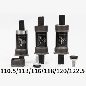 GINEYEA 110.5/113/116/118/120/122.5/124.5/127.5mm <span class=keywords><strong>Axe</strong></span> intégré scellé pour vélo <span class=keywords><strong>de</strong></span> montagne avec roulement à trous carrés, boîtier <span class=keywords><strong>de</strong></span> <span class=keywords><strong>pédalier</strong></span> pour vélo - Product Image 2