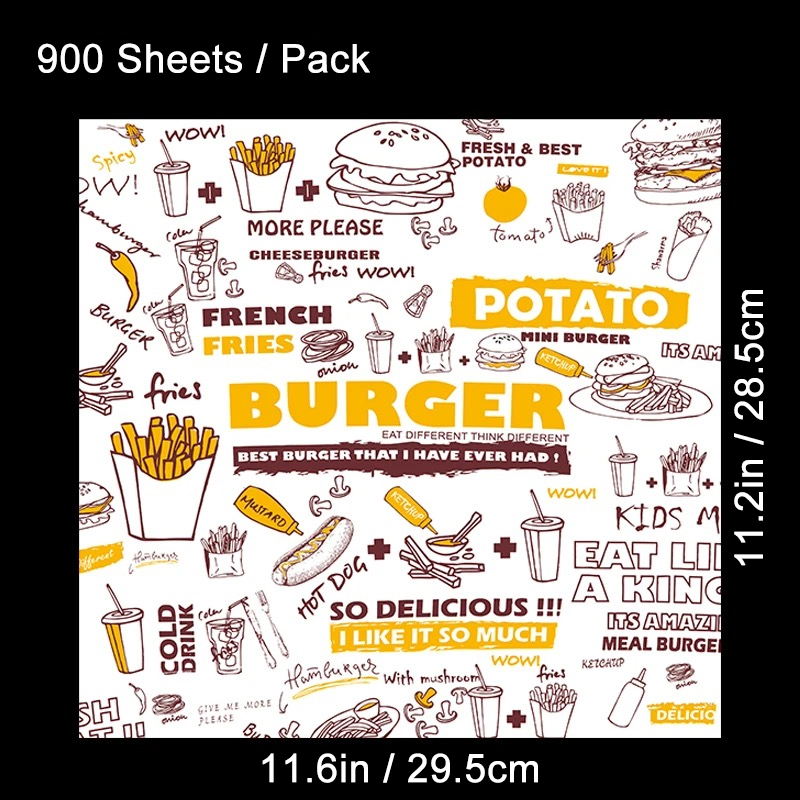 Burger fries (900pcs/pack)