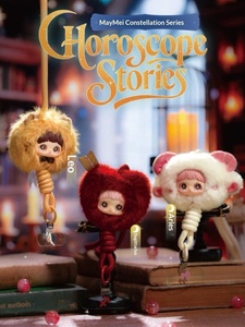Vente en gros de jouets en peluche authentiques Maymei Horoscope Stories Blind Box 12 pièces/boîte, poupées en vinyle en peluche, jouets décoratifs - Product Image 5