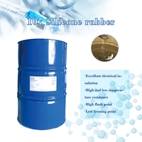Caoutchouc de silicone liquide transparent 107, polydiméthylsiloxane (PDMS) personnalisable, fluide de polysiloxane