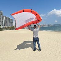 Planche de kitesurf gonflable, Wing Foil, Efoil, Voile de Windsurf, Kite de Kitesurfing, Planche de Kitesurf, Pad de traction, Wingfoil, Wing 4m 5m, Surf, Jet Ski