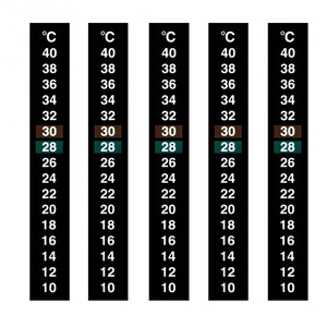 Aquariuml Stick-on Digital Fish Tank Temperature Sticker Temperature Measurement Sticker Aquarium Temperature Sticker