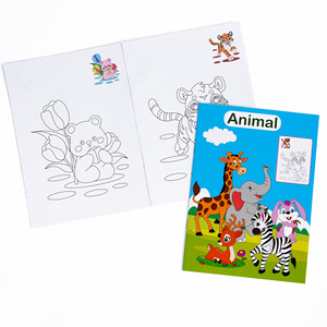 หนังสือระบายสีและวาดรูป unisex ของเล่นกระดาษราคาถูกสำหรับเด็กอายุ2-4ปี5-7ปี - Product Image 4