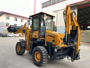 Mini Cargadora 4x4, Retroexcavadora Hidráulica con Ruedas, Retroexcavadora de 4 Toneladas - Product Image 5