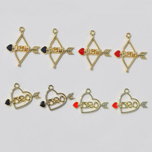 Breloques en forme de flèche en alliage de zinc 1314 520, pendentif DIY pour cadeau, accessoire de mode unisexe - Product Image 2