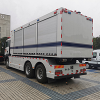 Camion de transport d'équipement d'urgence mobile DIMA pour équipement d'incendie et intervention sur site avec compartiment amovible