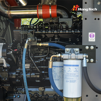 Compresseur d'air diesel remorquable haute pression 18bar 20bar 25bar 700CFM 800CFM avec moteur Cummins, portable pour sites de travail isolés et mines