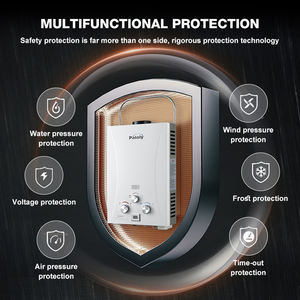 Chine Usine sur Vente 6-10L Haute Efficacité Type <span class=keywords><strong>De</strong></span> Conduite Chauffe-Eau À <span class=keywords><strong>Gaz</strong></span> Système <span class=keywords><strong>D</strong></span>'eau Chaude Instantanée pour Le Bain À Domicile - Product Image 6