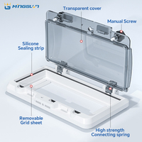 Couvercle de fenêtre de protection transparent étanche extérieur IP67 disjoncteur interrupteur d'air couvercle de protection boîte de Distribution