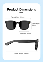 Gafas Inteligentes H03 800W con Cámara HD de 8MP, Grabación de Video, Transferencia WIFI de 32GB, Control por Gestos ChatGPT, Traducción por IA y Fotografía
