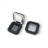 Ab Lager Lieferbare Kosmetik-ABS-Kunststoff XS-Größe Mini Magnetische Paletten Austauschbare Lidschatten-Proben Tragbarer Unterteilter Behälter