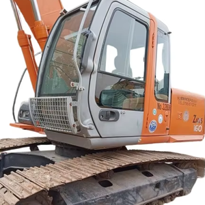 Excavadora diésel sobre orugas HITACHI ZX160 usada de alta calidad, fuerte capacidad de trabajo, precio de fábrica, motor de Importación, Venta Original - Product Image 1