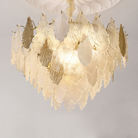 Fabricants personnalisés de luminaires de plafond modernes de style nordique en or, décoration intérieure, lustres et lampes suspendues LED
